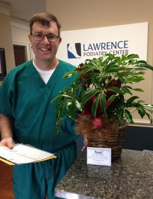 Dr. Cleve Pilakowski, podiatrist at Lawrence Podiatry Center